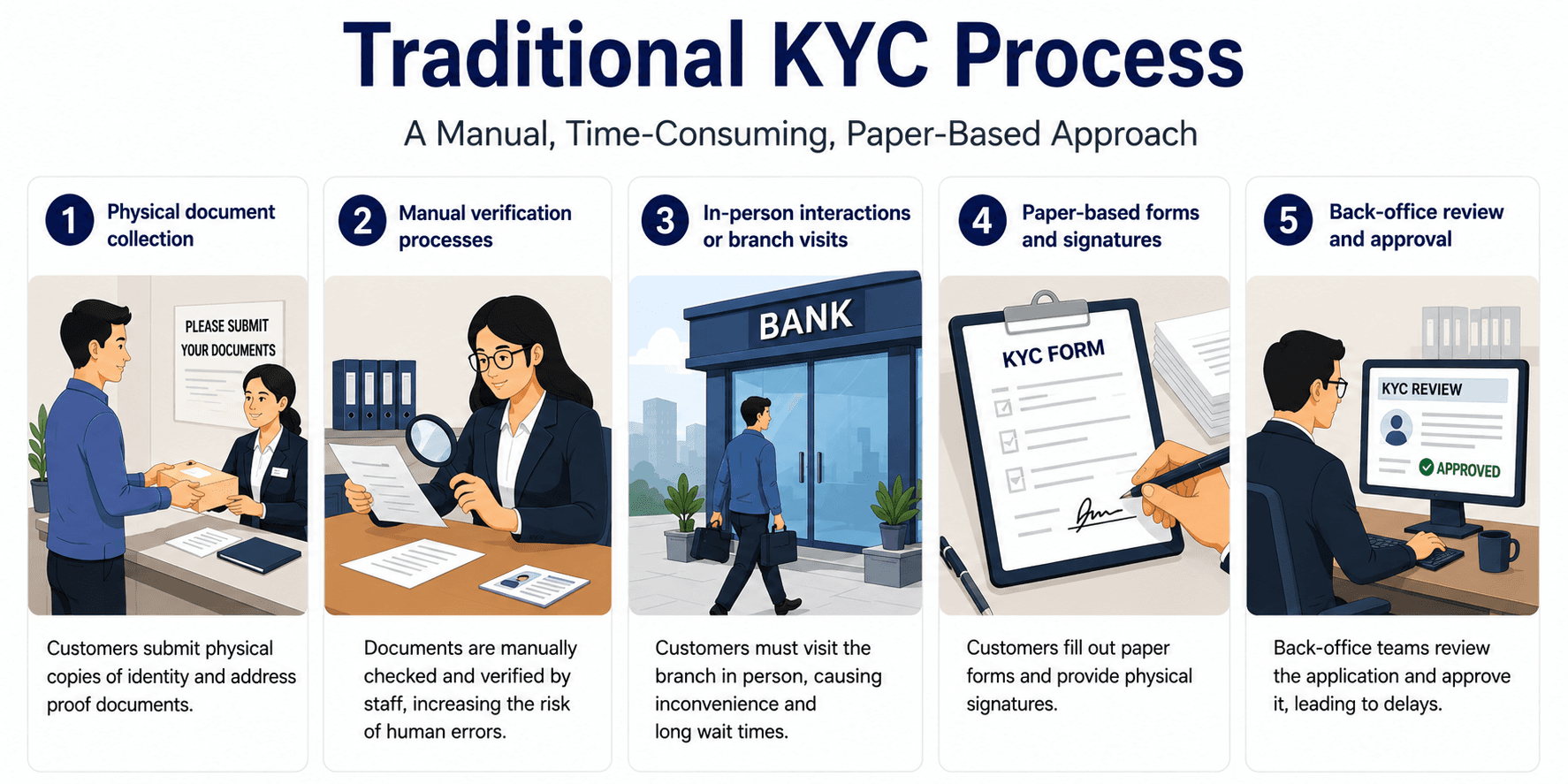 Traditional KYC Process